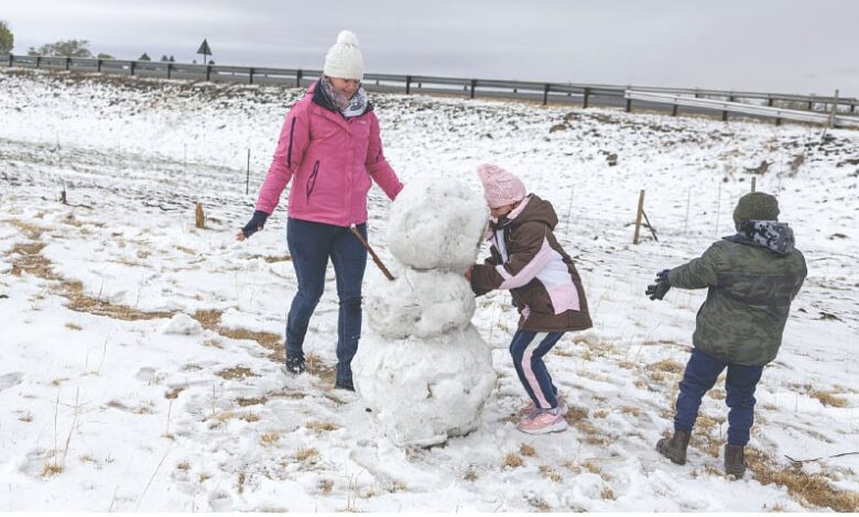 south africa snowfall